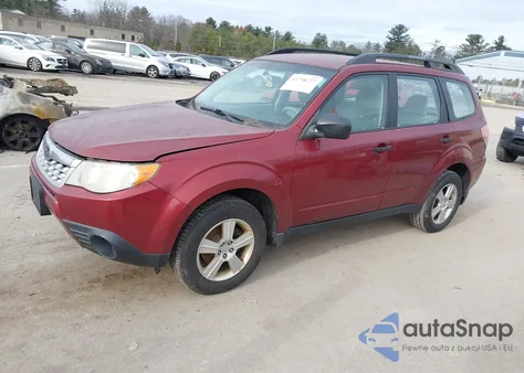 2011 Subaru Forester 2.5X from USA, damaged, VIN JF2SHABC2BH768695